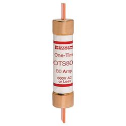 Mersen OTS80 Ferraz Shawmut Class K-5 UL/CSA Listed Power Fuse 600VAC 300VDC 80A