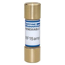 Mersen RF15 Ferraz Shawmut Class H UL/CSA Listed Renewable Power Fuse 250VAC 15A