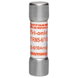 Mersen TRM5-6/10 Ferraz Shawmut Time-Delay Midget Fuse 250VAC 5 6/10A