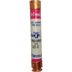 Mersen TRS12RID Ferraz Shawmut Time Delay/Class RK5 UL/CSA Listed Power Fuse 600VAC 600VDC 12A Blown Fuse Indication