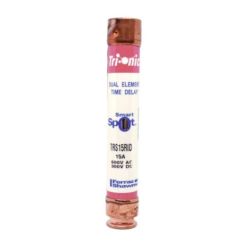 Mersen TRS15RID Ferraz Shawmut Time Delay/Class RK5 UL/CSA Listed Power Fuse 600VAC 300VDC 15A Blown Fuse Indication