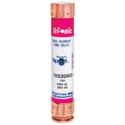 Mersen TRS35RID Ferraz Shawmut Time Delay/Class RK5 UL/CSA Listed Power Fuse 600VAC 300VDC 35A Blown Fuse Indication
