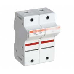 Mersen US6J2I Ferraz Shawmut UltraSafe Modular Class J Fuse Holder 600VAC 600VDC 60A Two-Pole with Indicator