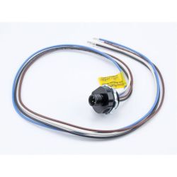 Molex 120070-0184 Micro-Change (M12) 4 Poles, Front Panel Mount Receptacles, 1/2