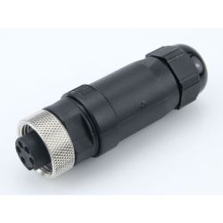 Molex 130017-0023 Mini-Change Field Attachable, Female Connectors, 5 Pole, Cable Range: 5.08-11.43mm Outside Diameter with Internal Threads