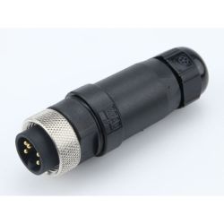 Molex 130017-0026 Mini-Change Field Attachable, Male Connectors, 5 Pole, Cable Range: 5.08-11.43mm Outside Diameter with Internal Threads