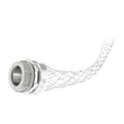Molex 1300970258 Dust-Tight Strain Relief Wide Range Grips, 1/2" NPT, Straight Male, Cable Diameter 7.62-10.92mm (.300-.430"), Approximate Break Strength 136.08kg (300 lbs)