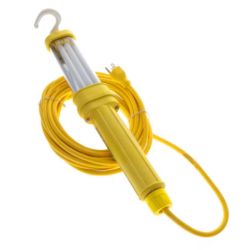 Molex 130108-0125 Super-Safeway 13W Fluorescent Hand Lamps with Cord Ballast Location and Switch, Cord Type 18/3 SJTOOW, Cord Length 15.24m (50.0')