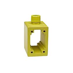 Molex 130137-0150 Safeway Multiple Outlet FS/FD 2-Sided Boxes, 4-1/4" Deep, F3 (3/4") Cord Grip Body