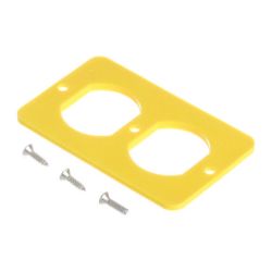 Molex 130138-0020 Super-Safeway Multiple Outlet Coverplates, Duplex