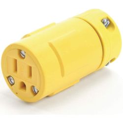 molex 1301410038 Woodhead 1549 Super-Safeway Connectors, 2 Pole/3 Wire, NEMA 6-15, 250V