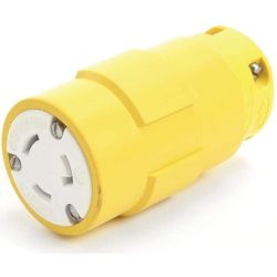 molex 1301420021 Woodhead 2747 Super-Safeway Connectors with Locking Blade, 2 Pole/3 Wire, NEMA L5-20, 125V