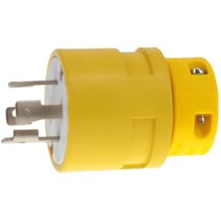 molex 130142-0038 Super-Safeway Plugs with Locking Blade, 3 Pole/4 Wire, NEMA L16-30, 3-Phase 480V
