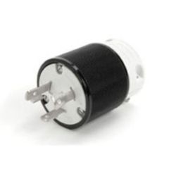 Molex 130145-0045 Safeway Plugs with Locking Blade, 3 Pole/3 Wire, Non-NEMA, 250V