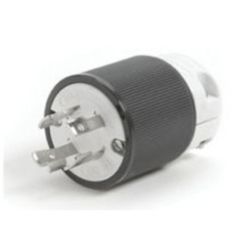 Molex 130145-0057 Safeway Plugs with Locking Blade, 2 Pole/4 Wire, NEMA L16-30, 3ø 480V, Yellow