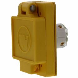 Molex 130147-0149 Watertite Extreme Receptacles with Locking Blade, Single Flip Coverplate, 3 Pole/4 Wire, NEMA L15-20 3ø 250V