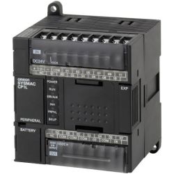 Omron CP1L-L20DR-D 24VDC 12 x 24 Voltage Inputs 8 x Relay Outputs 2 A 5K Steps Program + 10K Words Data Memory Programmable Logic Controller