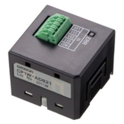 Omron CP1W-ADB21 Analog Input Option Board 2 Analog Inputs 0-10V 0-20mA for CP1L PLC