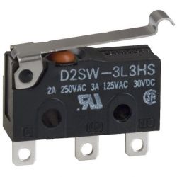 Omron D2SW-3L3HS Roller Lever Snap Action Switch