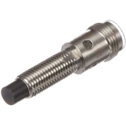 Omron E2A-S08KN04-M1-B1 Cylindrical Metric Threaded Stainless Steel M8 08mm Short Body Non-Shielded 4mm DC 3-Wire M12 Connector 4-Pole Normally Open PNP Open Collector Extended Range Proximity Switches E2A Series