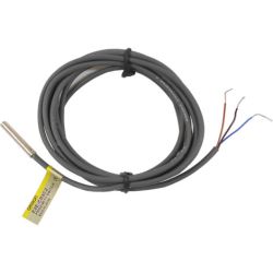 Omron E2E-CR8C2 Normally Closed Shielded 0.8mm Pre-Wired NPN Stainless Steel Miniature Cylindrical Proximity Switches