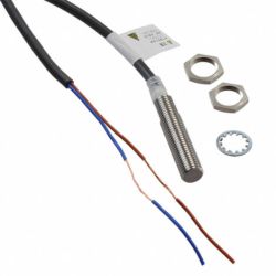 Omron E2E-X1R5Y2 M8 Cylindrical 1.5mm Shielded AC 2-Wire Normally Closed PVC Cable Proximity Switches E2E Series