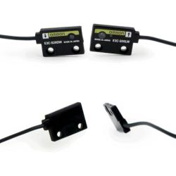 Omron E3C-S20W 2M Through-Beam Emitter Receiver 300mm Compact Head Amplifier-Separated Photoelectric Sensor E3C Series