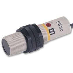 Omron E3F2-LS10C4 2M Diffuse-Reflective Background Suppression 0.1m NPN Output Cylindrical Photo Eyes M18 Plastic Housings E3F2 Series