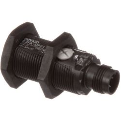 Omron E3FA-DP21 100mm Cylindrical Straight Plastic Housing PNP M12 4-Pin Connector Diffuse-Reflective M18 Barrel Photoelectric Switches E3FA Series