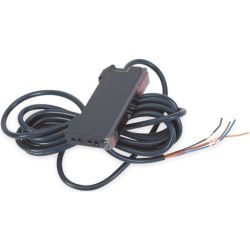 Omron E3X-MDA41 Pre-Wired Red LED Twin Output Digital Fiber Amplifier 12VDC - 24VDC PNP 2m Cable