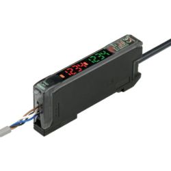 Omron E4C-UDA41 Digital Amplifier DC PNP Output for Cylindrical Reflective Ultrasonic Sensors