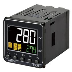 Omron E5CC-CX2AUM-000 Linear Current Output 100VAC-240VAC Plug-in Universal Input Digital Temperature Controller E5CC Series