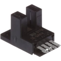 Omron EE-SX674 Close-Mounting Through Beam Connector 5mm Dark-ON Light-ON NPN Output Slot-Type Photomicrosensor (Non-Modulated) EE-SX47/67