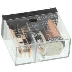 Omron G2R-1-E DC24 Single-Side Stable 1-Pole SPDT Normally Open/Normally Closed Flux Protection PCB Terminals High-Capacity 24VDC PCB Power Relay
