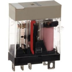 Omron G2R-1-SNI AC120(S) 1-Pole SPDT Plug-in LED Indicator with Test Button 120VAC Operation Indicator Nameplate General Purpose Relay