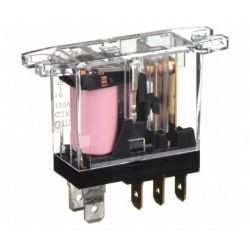 Omron G2R-1-T AC120 Single-Side Stable 1-Pole SPDT Normally Open/Normally Closed Flux Protection Quick-Connect 120VAC PCB Power Relay