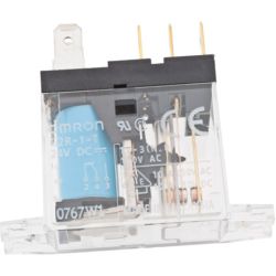 Omron G2R-1-T DC24 Single-Side Stable 1-Pole SPDT Normally Open/Normally Closed Flux Protection Quick-Connect 24VDC PCB Power Relay
