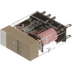 Omron G2R-2-S AC24(S) 2-Pole Plug-in 24VAC Operation Indicator Nameplate General Purpose Relay