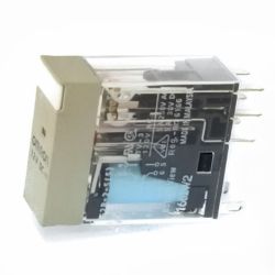 Omron G2R-2-S DC12(S) 2-Pole Plug-in 12VDC Operation Indicator Nameplate General Purpose Relay