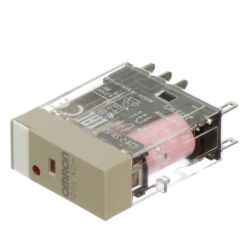 Omron G2R-2-SN AC120(S) 2-Pole Plug-in LED Indicator 120VAC Operation Indicator Nameplate General Purpose Relay