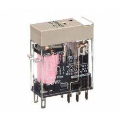 Omron G2R-2-SN AC24(S) 2-Pole Plug-in LED Indicator 24VAC Operation Indicator Nameplate General Purpose Relay