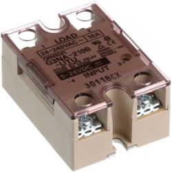Omron G3NA-210B-UTU DC5-24 AC Output 200VAC or 200VDC 10A Screw Terminals 5VDC-24VDC Solid State Relay G3NA Series