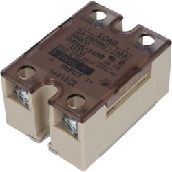 Omron G3NA-240B-UTU DC5-24 AC Output 200VAC or 200VDC 40A Screw Terminals 5-24VDC Solid State Relay G3NA Series