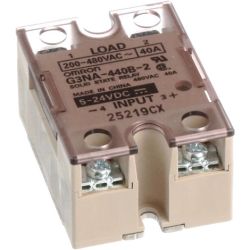 Omron G3NA-440B-2 DC5-24 AC Output 400VAC 40A Screw Terminals 5-24VDC Solid State Relay G3NA Series