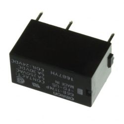 Omron G6B-1174P-FD-US DC24 SPST Normally Open High-Capacity Fully Sealed Straight PCB Socket Mounting Terminals AgSnIn Contact 24VDC PCB Power Relay G6B Series