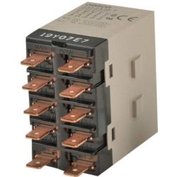 Omron G7J-2A2B-T AC100/120 2PST Normally Open DPST Normally Closed Quick Connect Terminals 100VAC 120VAC General Purpose Relay G7J Series