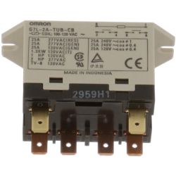 Omron G7L-2A-TUB-CB-AC100/120 2PST Normally Open Quick-Connect Terminal 100VAC-120VAC General Purpose Relay G7L Series