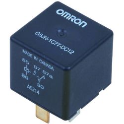 Omron G8JN-1C7T-DC12 1-Pole 1c Contact Unsealed Plug-in Terminal 12VDC Automotive Mini ISO Relay G8JN Series