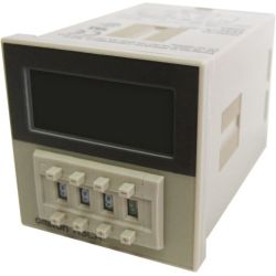 Omron H3CA-8H DC24 8-Pin Round Socket SPDT 24VDC Solid State Timer H3CA Series