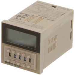 Omron H3CA-A 11-Pin Round Socket SPDT 24VAC-240VAC and 12VDC-240VDC Solid-State Timer H3CA Series